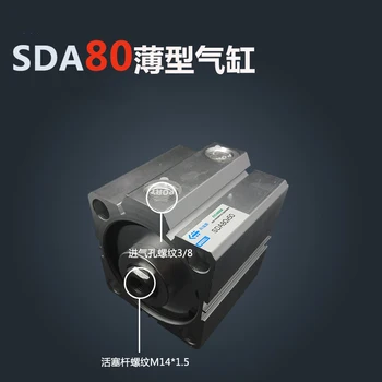SDA80*30-S transport Gratuit 80mm Teava de 30 mm accident vascular Cerebral de Aer Compact Cilindri SDA80X30-S Dublă Acțiune Aer Cilindru Pneumatic