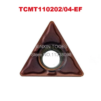 TCMT110202 TCMT110204-EF YBG205*10buc ZCCCT de Cotitură Insertii,lama de Tăiere pentru Titularul de Cotitură Instrument STFCR sfat pentru Oțel Inoxidabil