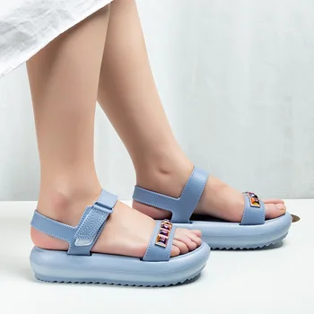 Vara Femei Sandale Papuci Casual Flip Flops Platforma Saboți Cuplu Grădină Pantofi, Sandale De Plajă Interioară, Tobogane